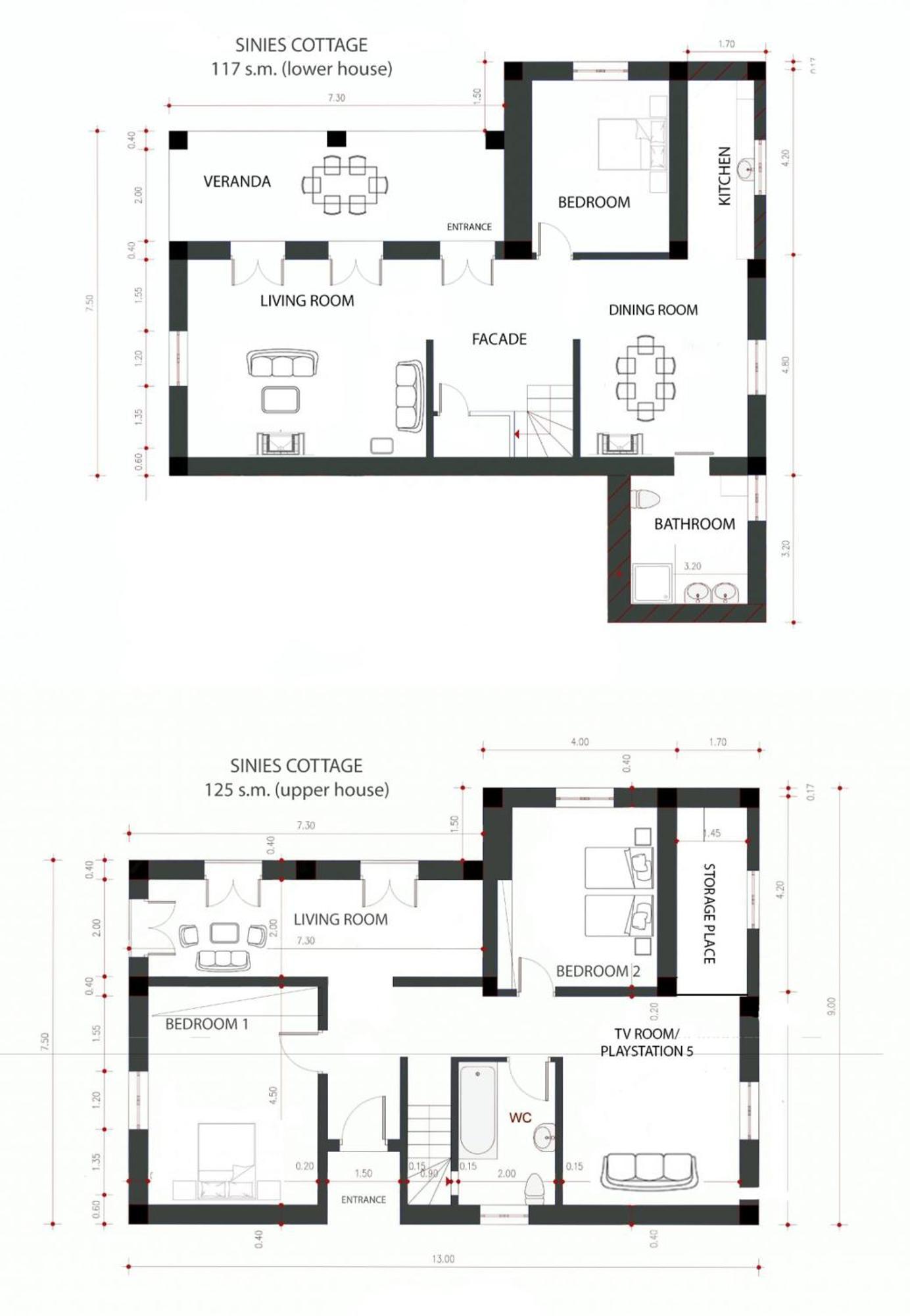 Sinies Stone Cottage - Ne Corfu Agnítsini Екстериор снимка